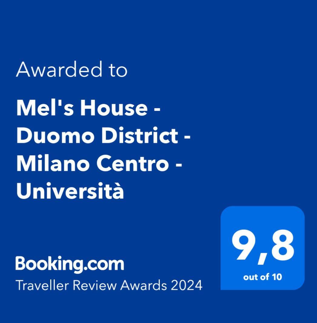 "Mel'S House" - Duomo District - Milano Centro - Universita Eksteriør bilde